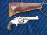 Antique Smith & Wesson 1 1/2 .32 Caliber Center Fire With Holster. Minty Bore And Chambers. Tight As New. - 1 of 15