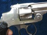 Antique 1st Model Smith & Wesson "Safety" or Hammerless .32 caliber Revolver. Excellent Condition. Like New Mechanics. - 3 of 15