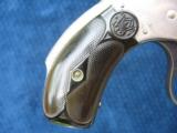 Antique 1st Model Smith & Wesson "Safety" or Hammerless .32 caliber Revolver. Excellent Condition. Like New Mechanics. - 4 of 15