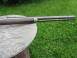 Antique 1873 Winchester 44-40 Caliber. Octagon Barrel. Nice Bore. Traces of Blue. Fine Wood. Excellent mechanics. - 4 of 15