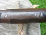 Antique 1873 Winchester 44-40 Caliber. Octagon Barrel. Nice Bore. Traces of Blue. Fine Wood. Excellent mechanics. - 12 of 15