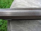 Antique 1873 Winchester 44-40 Caliber. Octagon Barrel. Nice Bore. Traces of Blue. Fine Wood. Excellent mechanics. - 9 of 15