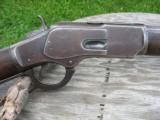 Antique 1873 Winchester 44-40 Caliber. Octagon Barrel. Nice Bore. Traces of Blue. Fine Wood. Excellent mechanics. - 3 of 15