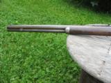 Antique 1873 Winchester 44-40 Caliber. Octagon Barrel. Nice Bore. Traces of Blue. Fine Wood. Excellent mechanics. - 8 of 15