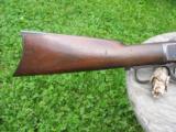 Antique 1873 Winchester 44-40 Caliber. Octagon Barrel. Nice Bore. Traces of Blue. Fine Wood. Excellent mechanics. - 2 of 15