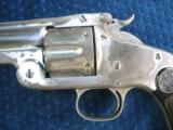 Antique Smith & Wesson New Model # 3 Single Action. .44 Russian Caliber. Tight Like New. Some Finish Remaining. All Matching. - 3 of 15