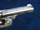 Antique Smith & Wesson Model 1 1/2 Single Action. .32 Caliber Center Fire. Tight As New. Lots Of Finish. - 2 of 15