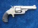 Antique Smith & Wesson Model 1 1/2 Single Action. .32 Caliber Center Fire. Tight As New. Lots Of Finish. - 1 of 15