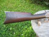 Antique 1893 Marlin 26" Octagon barrel. 38-55 Caliber. Excellent Shooter. Traces Of Finish. - 2 of 15