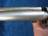 RARE Antique Colt 1861 Conversion. 7 1/2" Barrel..38 Caliber Center Fire. Matching. Excellent Bright Bore. Tight As New. 75% Cylinder Scene. - 12 of 15