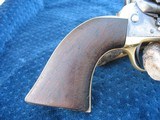 Antique Colt 1861 Conversion...38 Center Fire. Traces of Finish. Crisp And Tight As New. Near excellent Bore. - 8 of 15