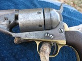 Antique Colt 1861 Conversion...38 Center Fire. Traces of Finish. Crisp And Tight As New. Near excellent Bore. - 3 of 15