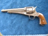 Antique 1875 Remington Revolver. Early Model. Excellent mechanics. Very Good Bore. Tight As New. - 1 of 15