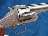 Antique Rare Smith & Wesson American "Transition" .44 American Caliber. Excellent Mechanics. Traces Of Blue. 100% Original Throughout. - 7 of 15