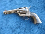 Antique Colt SAA. .45 Caliber. 4 3/4" Barrel. Like New Mechanics.. With Factory Letter. 100% Original.. Traces Of Finish. Priced Right !!!!! - 1 of 15