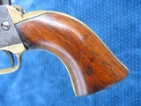 Antique Early 3rd model 1851 Colt Navy Revolver. MFG 1852. Completely Matching S/N. Crisp Mechanics. Very Good Bore. - 4 of 15