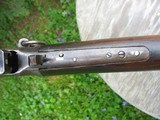 Antique 1894 Winchester Saddle Ring Carbine. 20" Round Barrel. Very Good Bore. Excellent Mechanics. Some Finish. - 14 of 15