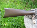 Antique 1873 Winchester. 38-40 Round Barrel. Nice Strong Bore. Excellent mechanics. Shoots Great. Traces Of Finish.. - 2 of 15