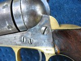 Antique Colt 1861 Navy Navy Conversion. .38 Long Colt Center Fire. Some Finish. Excellent Mechanics. 100% Correct. - 5 of 15