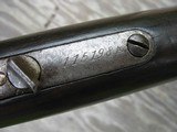 Antique 1873 Winchester Saddle Ring Carbine 44-40..... Special Order Nickel Plated With Factory Letter 1883. - 14 of 15