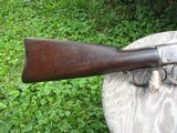 Antique 1873 Winchester Saddle Ring Carbine 44-40..... Special Order Nickel Plated With Factory Letter 1883. - 2 of 15