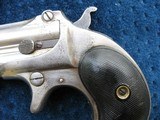 Antique Remington Derringer Type 3. Perfect Hinges. Good Bores. Excellent Mechanics Rotating Firing Pins. Includes Two Rounds Original .41 RF. - 2 of 15