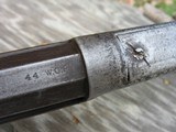 Antique 1873 Winchester 44-40 Caliber. Octagon Barrel. Original And Honest. Shootable Bore. - 9 of 15