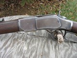 Antique 1873 Winchester 44-40 With 24" Octagon Barrel. Excellent mechanics. Excellent Wood. Very Nice Bore. Very Clean and Crisp Gun. - 7 of 15