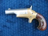 Antique Colt Thuer Derringer. Early 2nd Model With High Hammer And Tight Grip Curl. Fine Bore,Grips. Excellent Mechanics. All Matching. - 4 of 13