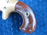 Antique Colt Thuer Derringer. Early 2nd Model With High Hammer And Tight Grip Curl. Fine Bore,Grips. Excellent Mechanics. All Matching. - 5 of 13