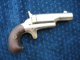 Antique Colt Thuer Derringer. Early 3rd Model 2nd Variation With High Hammer Spur And Tight Grip Curl. - 5 of 14