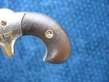 Antique Colt Thuer Derringer. Early 3rd Model 2nd Variation With High Hammer Spur And Tight Grip Curl. - 4 of 14