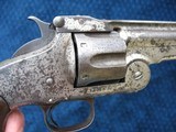 Antique Smith & Wesson 2nd Model American. Some Original Finish. Crisp And Tight As New. Great Shooter.... - 4 of 15