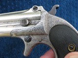 Antique Remington Over Under Derringer. Very Good Bores. Excellent Mechanics. Tight as New. Excellent Hinges.. - 7 of 15
