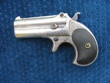 Antique Remington Over Under Derringer. Very Good Bores. Excellent Mechanics. Tight as New. Excellent Hinges.. - 5 of 15