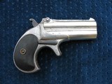 Antique Remington Over Under Derringer. Very Good Bores. Excellent Mechanics. Tight as New. Excellent Hinges.. - 1 of 15