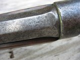 Antique Rare Very Early 1881 Marlin With 26" Barrel. Only 277 Ever Made.. 40-60 Caliber. Near Excellent Bore. Excellent mechanics. - 10 of 15