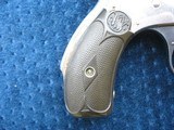 Antique .32 Caliber 1st Model Smith & Wesson Safety Hammerless or "Lemon Squeezer" Excellent Throughout. - 4 of 15