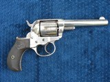 Excellent, Rare Colt "Lightning" 1877 DA Sheriffs Model {no ejector}
With 4 1/2" Barrel With Matching Belt And Holster. Excellent mech - 1 of 15