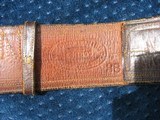 Excellent Fancy Maker Marked Belt And Holster For The Colt 1877 DA Sheriffs Model I have Listed With 4 1/2" Barrel.. - 5 of 13
