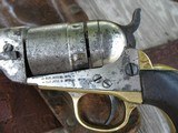 Antique Colt Breech Loading Cartridge Revolver. Rare Type 6. .38 Short Colt Center Fire. With Antique Belt And Holster. - 5 of 15