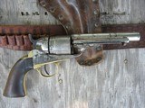 Antique Colt Breech Loading Cartridge Revolver. Rare Type 6. .38 Short Colt Center Fire. With Antique Belt And Holster. - 2 of 15