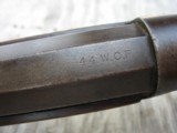 Above Average Antique 1873 Winchester 44-40 With 24" Octagon Barrel. Near excellent Bright Bore. Some Finish. Perfect Like New Mechanics. - 8 of 15