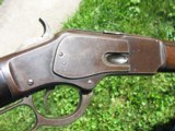 Above Average Antique 1873 Winchester 44-40 With 24" Octagon Barrel. Near excellent Bright Bore. Some Finish. Perfect Like New Mechanics. - 7 of 15