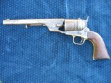 Antique 1860 Colt Conversion 1st Model.. .44 Colt Center Fire.. Traces Of Blue. Crisp And Tight As new.. 80% Cylinder Scene. Priced Right !!!! - 5 of 15
