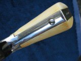Excellent Plus Antique Smith & Wesson Double Action Revolver.. Factory Medallion Ivory Grips. 44 Russian Caliber. Crisp And Tight As New.. - 11 of 15