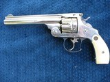 Excellent Plus Antique Smith & Wesson Double Action Revolver.. Factory Medallion Ivory Grips. 44 Russian Caliber. Crisp And Tight As New.. - 1 of 15