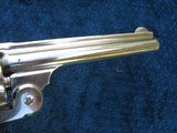 Excellent Plus Antique Smith & Wesson Double Action Revolver.. Factory Medallion Ivory Grips. 44 Russian Caliber. Crisp And Tight As New.. - 8 of 15