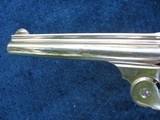 Excellent Plus Antique Smith & Wesson Double Action Revolver.. Factory Medallion Ivory Grips. 44 Russian Caliber. Crisp And Tight As New.. - 4 of 15