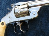 Excellent Plus Antique Smith & Wesson Double Action Revolver.. Factory Medallion Ivory Grips. 44 Russian Caliber. Crisp And Tight As New.. - 7 of 15